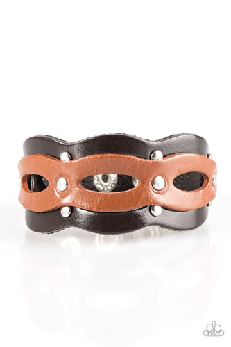 SPURS Of The Moment - Brown Mens Bracelet