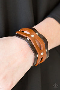 SPURS Of The Moment - Brown Mens Bracelet