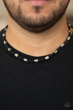 Load image into Gallery viewer, Rockin Rockslide -Men  Black Necklace